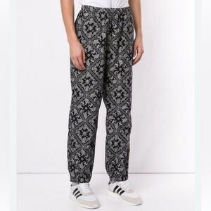 Supreme Bandana Track Pant in black from the Spring/Summer 2018 collection